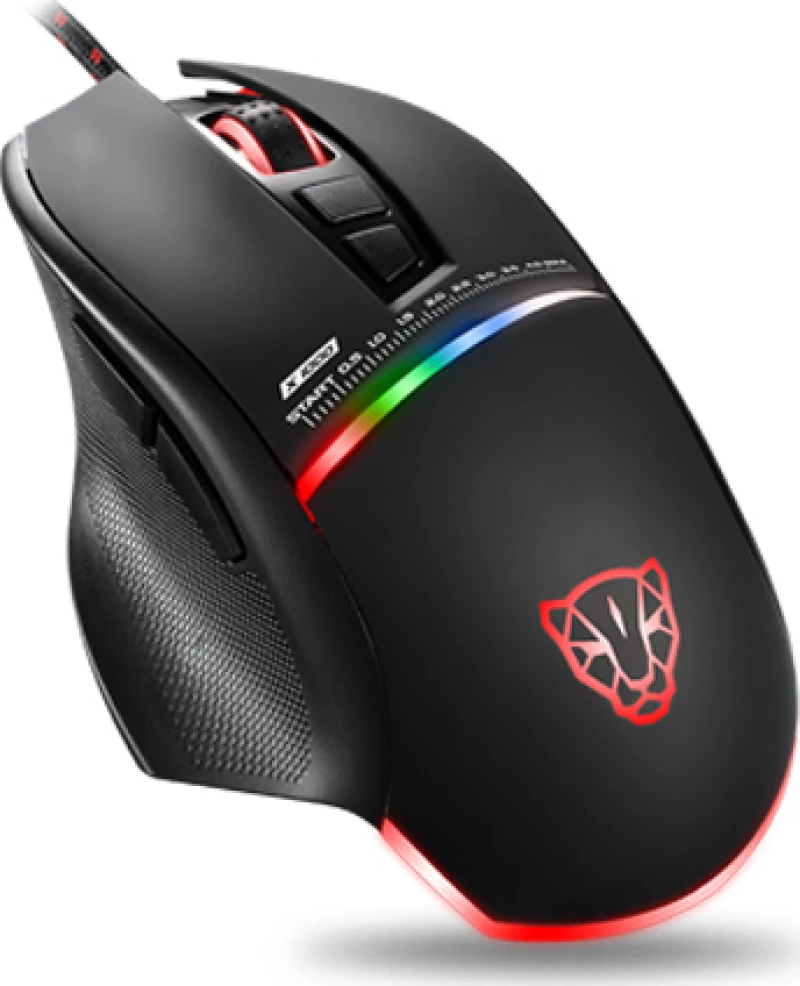 Motospeed V10 RGB Gaming Ποντίκι Μαύρο