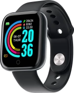 Y68 Smart Watch - Fitness Tracker Black