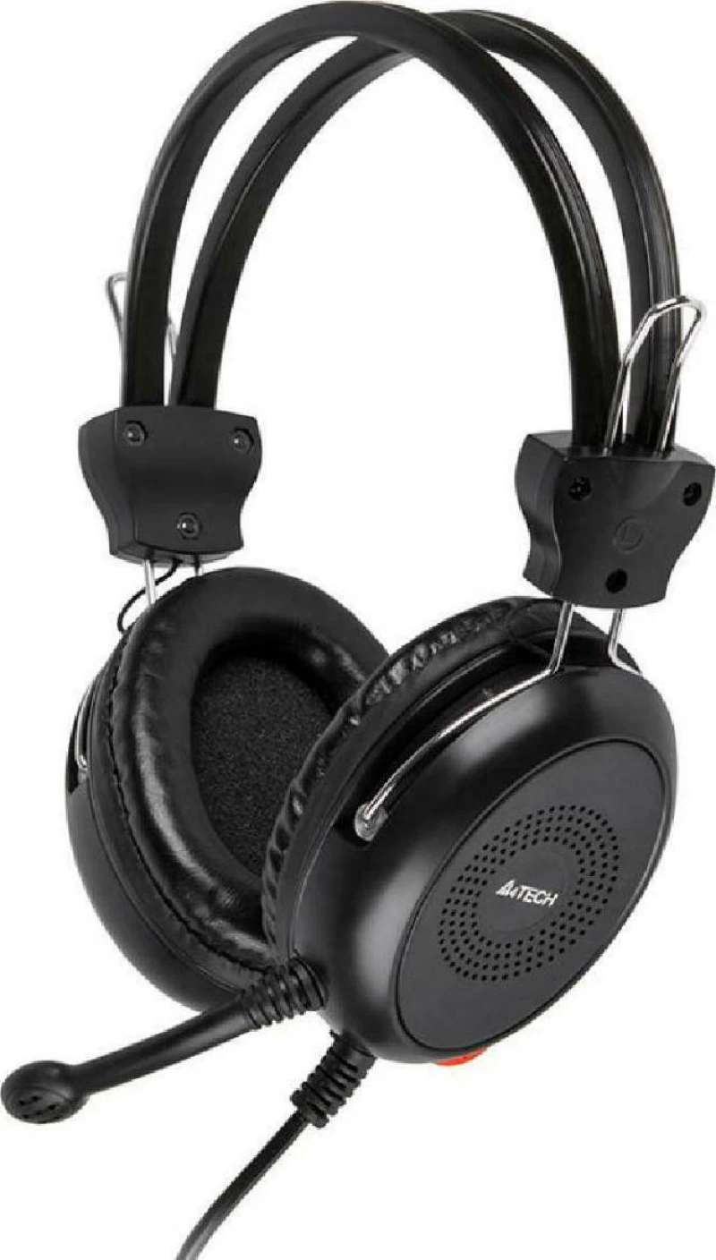 A4Tech Headset Hs-30, 3.5Mm, 40Mm Ακουστικά, Μαύρα 4711421847896