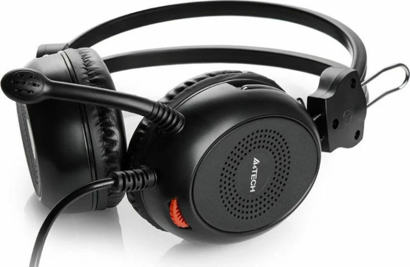 A4Tech Headset Hs-30, 3.5Mm, 40Mm Ακουστικά, Μαύρα 4711421847896