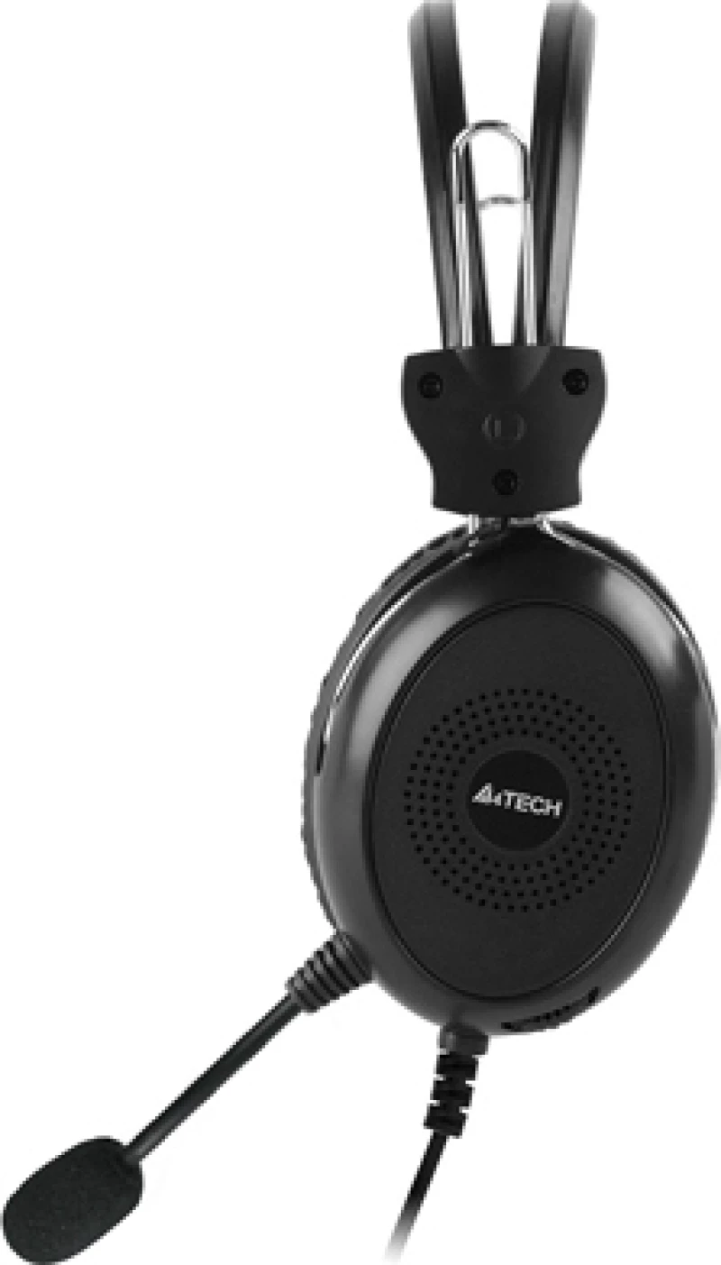 A4Tech Ακουστικα Headset A4Tech Hu-30 Ενσυρματα, Μαυρο A4T-Hu-30