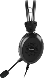 A4Tech Ακουστικα Headset A4Tech Hu-30 Ενσυρματα, Μαυρο A4T-Hu-30