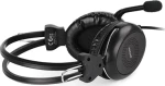 A4Tech Ακουστικα Headset A4Tech Hu-30 Ενσυρματα, Μαυρο A4T-Hu-30