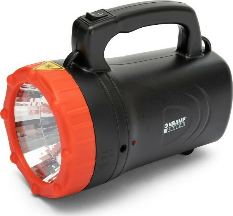 Προβολέας Επαναφορτιζόμενος LED 1W Velamp