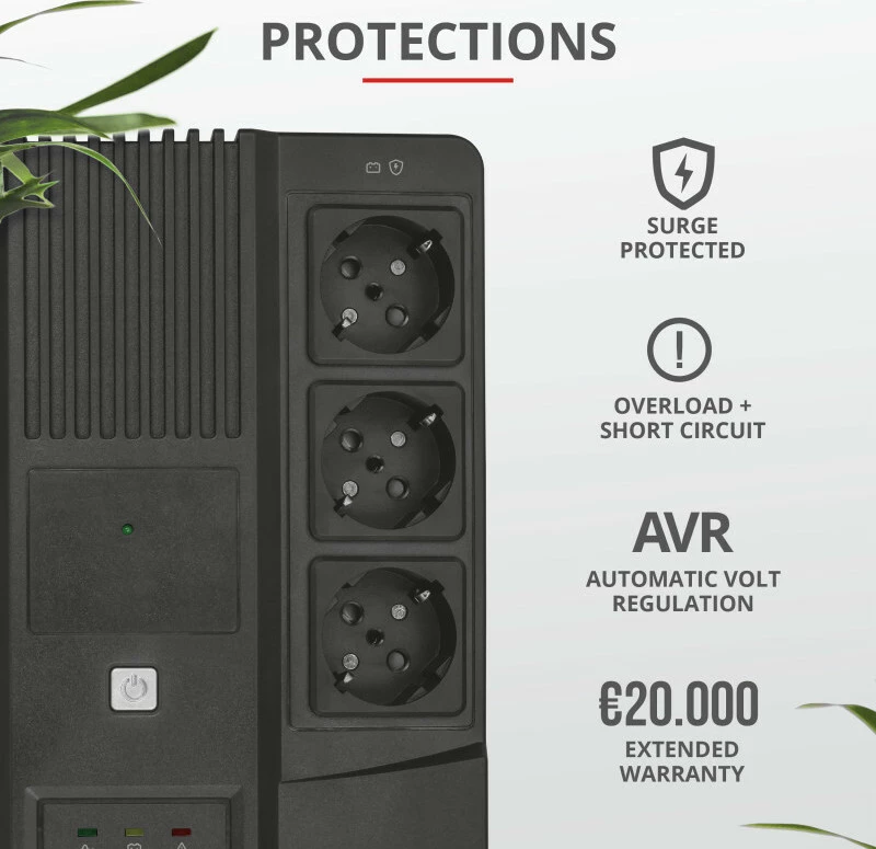 Ups Trust Maxxon 800Va 23326