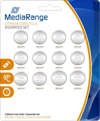 MediaRange MRBAT139 CR2016,CR2025,CR2032,CR2450 (12τμχ)