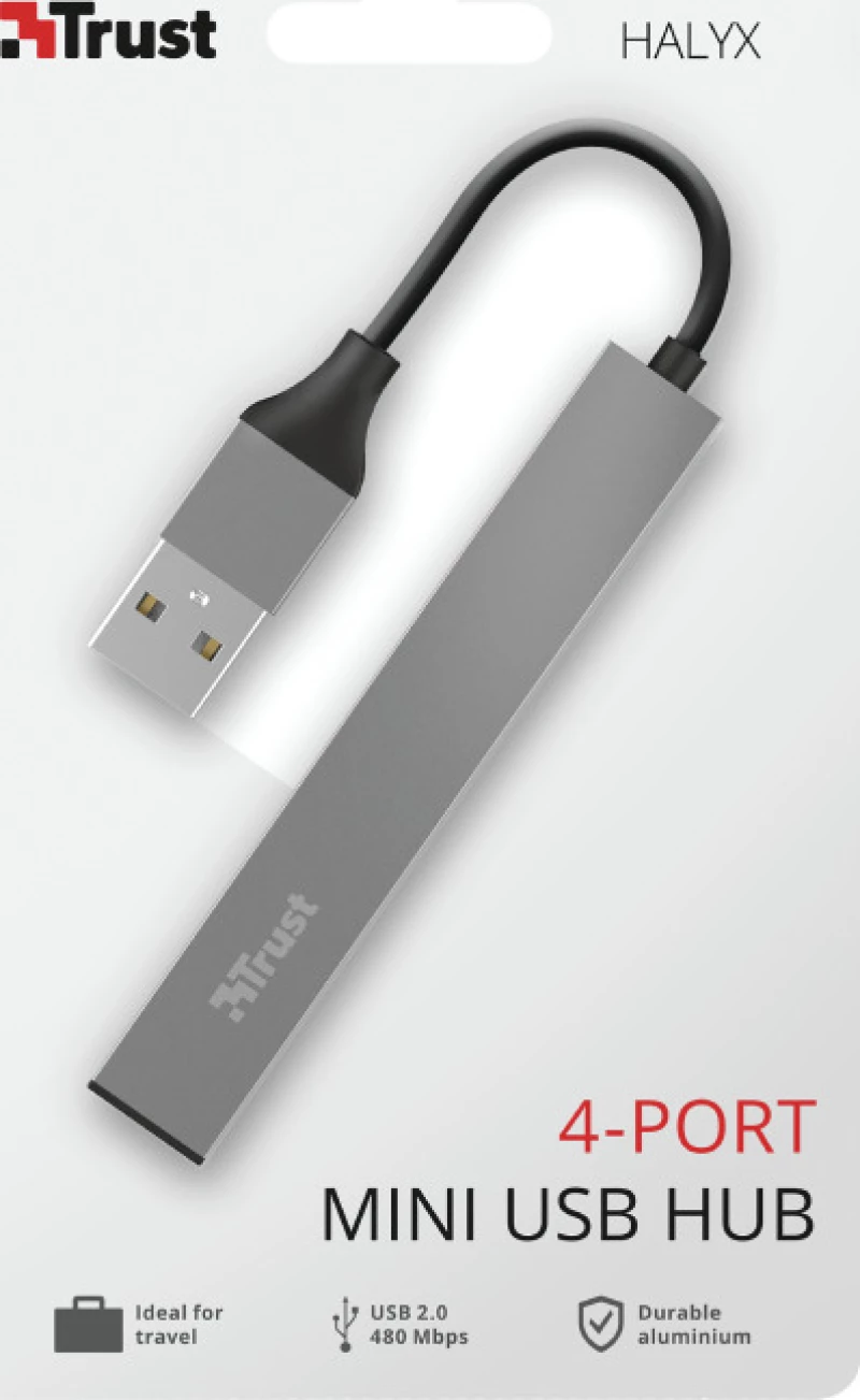 Trust Halyx Aluminium 4-Port