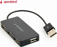 Usb Hub Gembird Uhb-U2P4-04 - Usb 2.0 - 4 Ports - Black Uhb-U2P4-04
