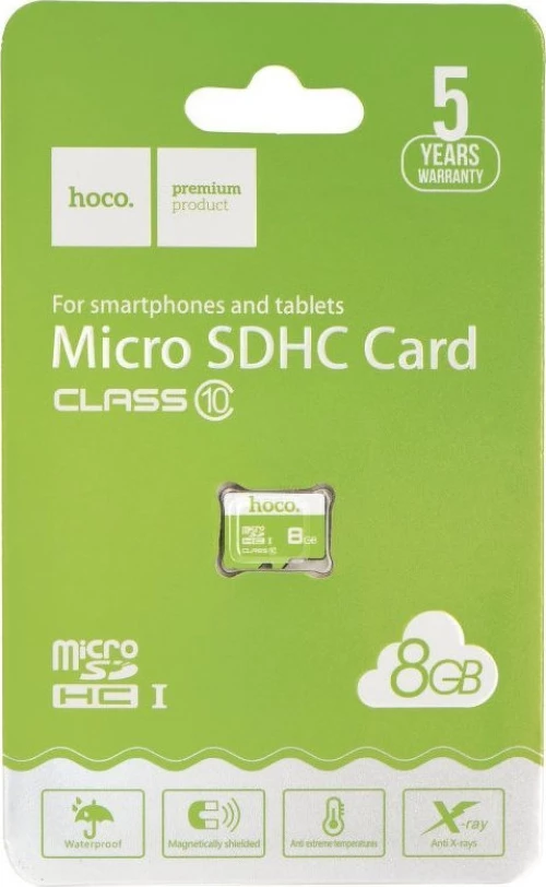 Hoco microSDHC 8GB Class 10 U1