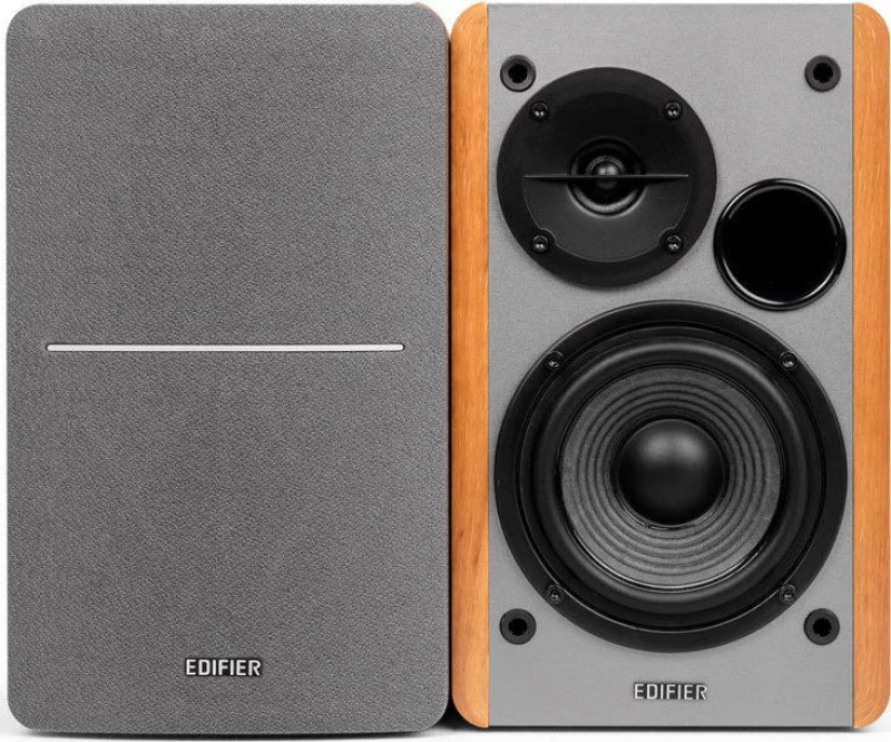 Edifier Αυτοενισχυόμενα Ηχεία 2 Δρόμων R1280T 42W (Ζεύγος) Καφέ