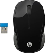HP 200 Ασύρματο Ποντίκι Μαύρο