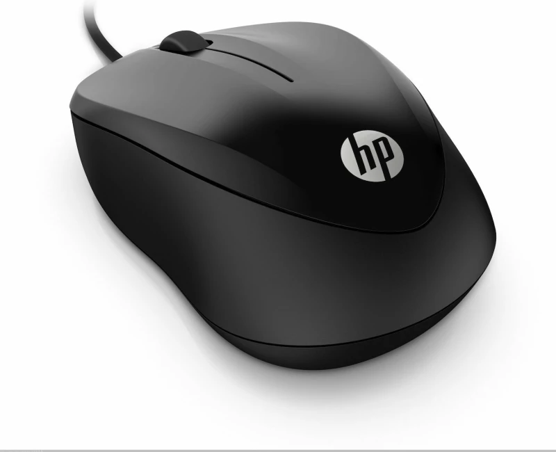 HP 1000 Ενσύρματο Ποντίκι Μαύρο