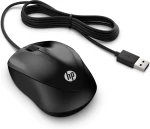 HP 1000 Ενσύρματο Ποντίκι Μαύρο