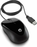 HP 1000 Ενσύρματο Ποντίκι Μαύρο