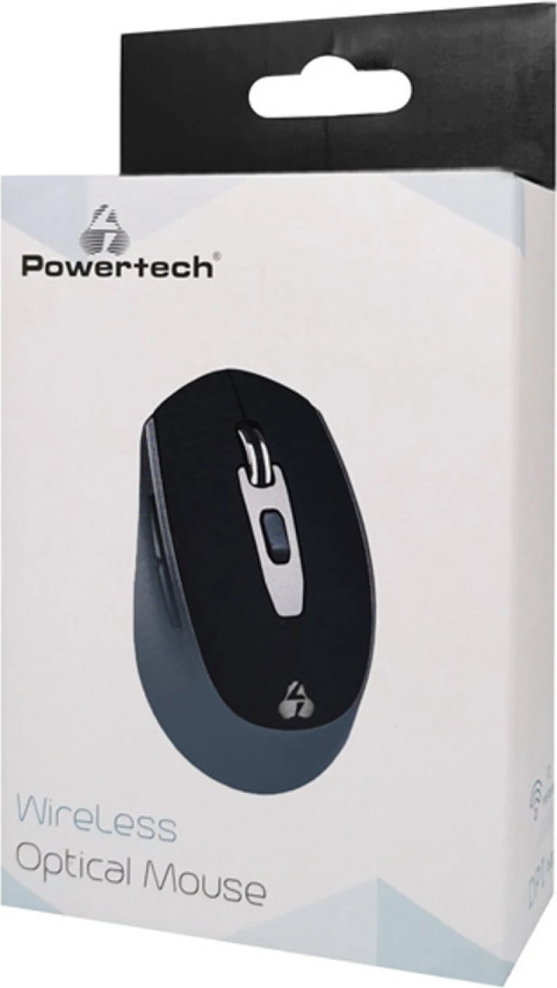 Powertech PT-809 Ασύρματο Ποντίκι Μαύρο
