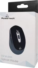 Powertech PT-809 Ασύρματο Ποντίκι Μαύρο