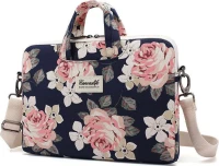 Canvaslife Briefcase Navy Rose 15"