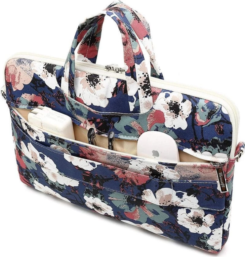 Canvaslife Briefcase 15" Blue Camellia