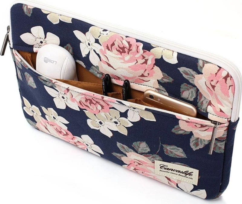 CanvasLife Navy Rose 15"