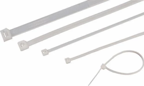 Eurolamp Δεματικά Καλωδίων 160x2.5 Λευκό 100τμχ