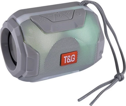 T&G TG-162 Ηχείο Bluetooth 5W με Ραδιόφωνο Grey