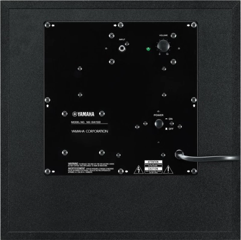 Yamaha Ns-Sw100 Black Subwoofer (S010.31376)