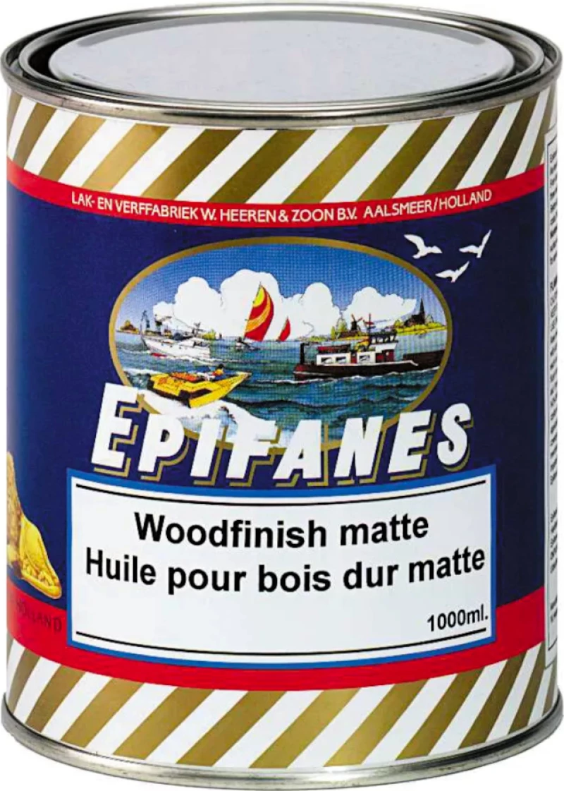 Βερνίκι Για Ξύλινες Επιφάνειες EPIFANES WOODFINISH MATTE 1lt