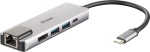 D-Link Usb Hub External Dub-M520 2 Ports, Hdmi, Ethernet & Usb Type-C