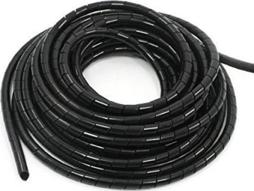 Σπιράλ 4mm 2m Μαύρο