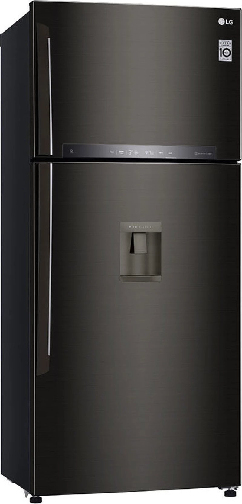 LG GTF744BLPZD Ψυγείο Δίπορτο NoFrost