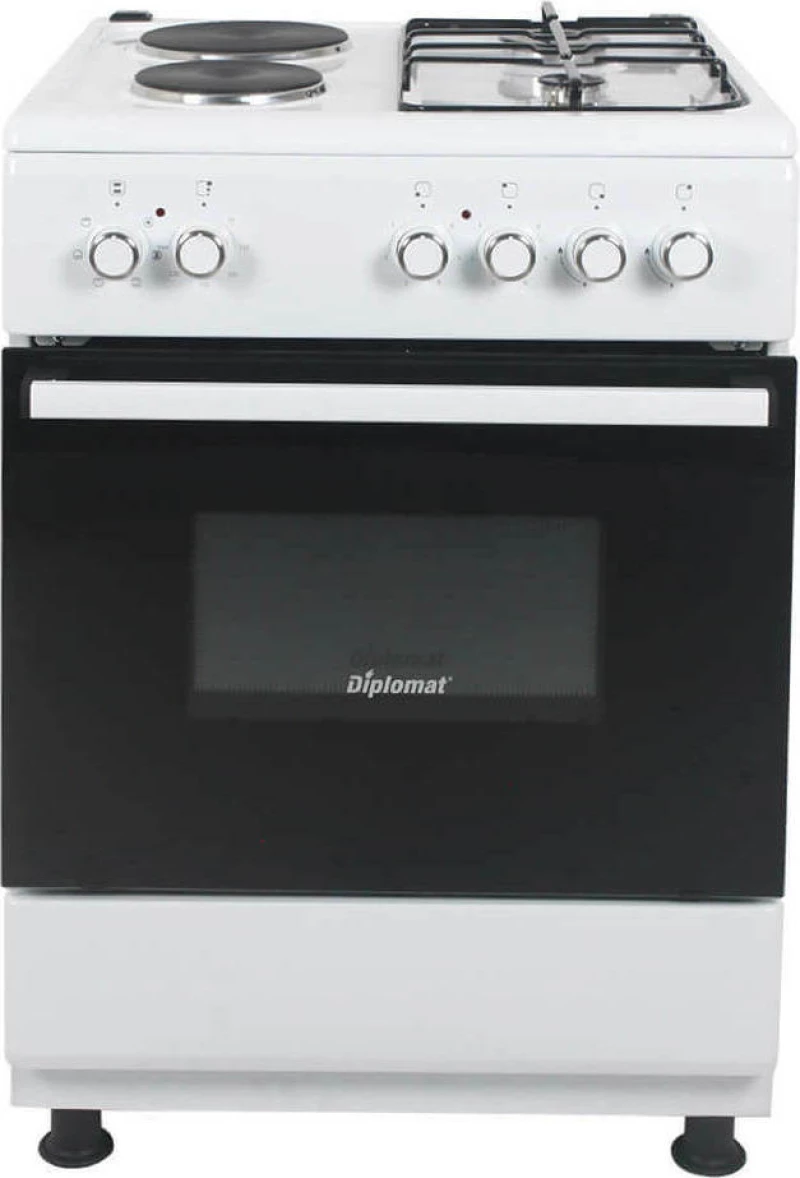 Diplomat Κουζίνα 64lt με Εστίες Μικτές ELC-600G
