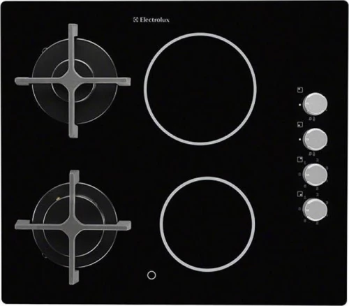 Eστία Αυτόνομη Κεραμική Μικτή Electrolux EGE6172NOK