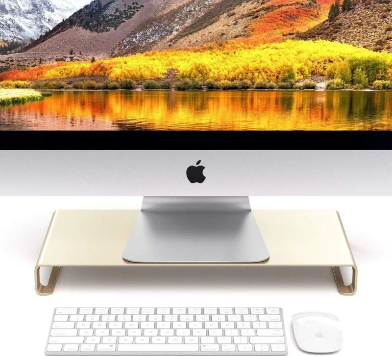 Satechi Aluminum Monitor Stand Gold