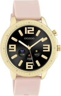 Oozoo Q00318 45mm (Χρυσό/Ροζ)