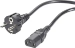 Belkin Euro - IEC C13 Cable 1.8m Μαύρο (F3A225CP1.8M-P)