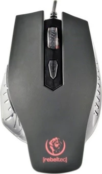 Rebeltec Red Dragon Gaming Ποντίκι Μαύρο