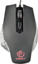 Rebeltec Red Dragon Gaming Ποντίκι Μαύρο