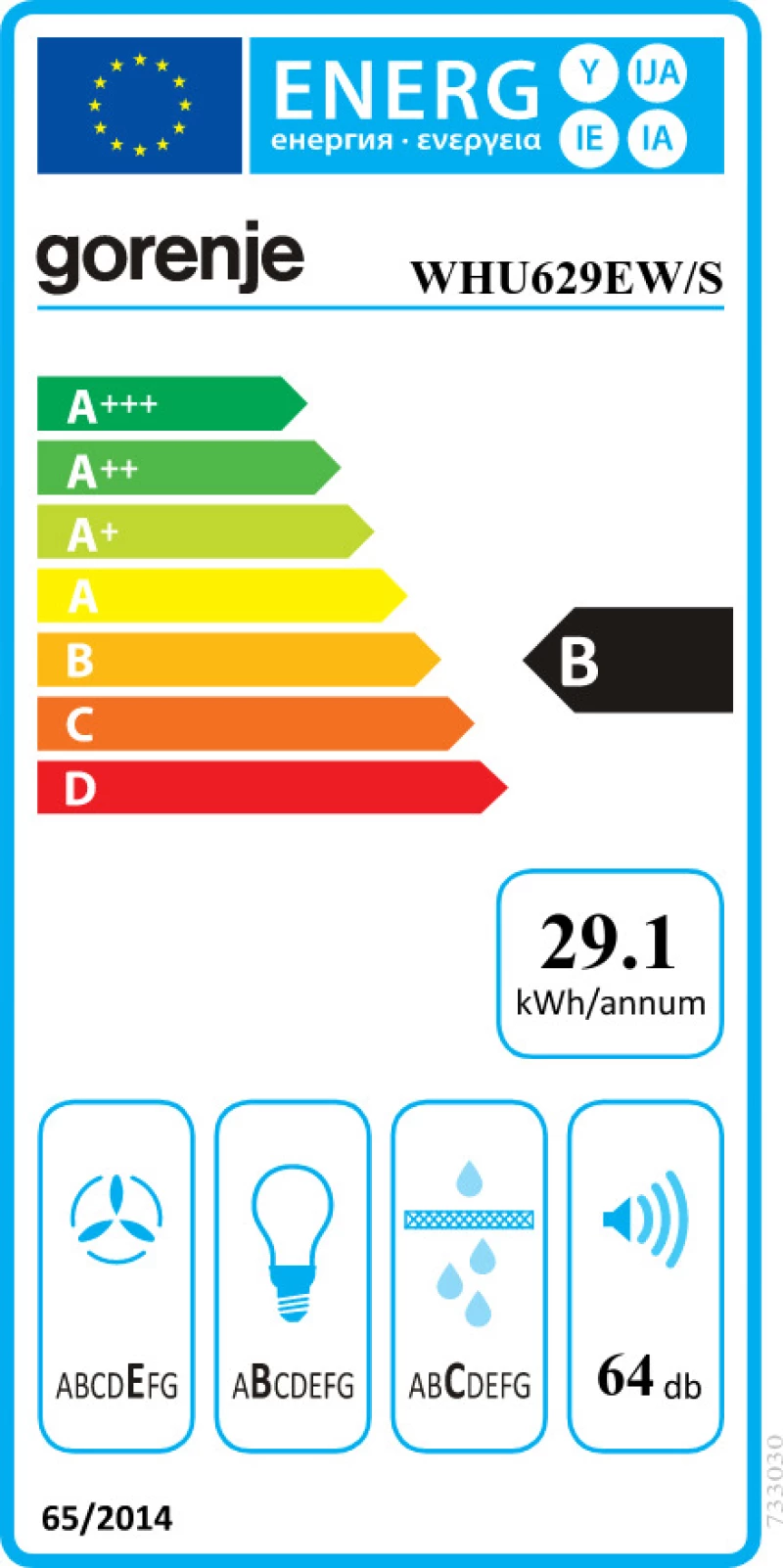 Gorenje WHU629EW/S