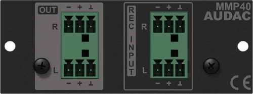 Audac Mmp-40 Media Player – Recorder Module Για Τοποθέτηση Στο Xmp-44
