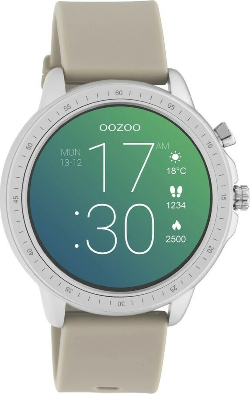 Oozoo Q00313 45mm (Ασημί/Γκρι)