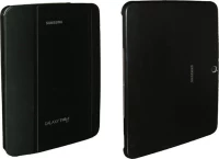 Volte-Tel Leather Stand Flip Cover Μαύρο (Galaxy Tab 3 10.1)