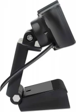 Manhattan 1080p USB Webcam usb with microphone black 462006