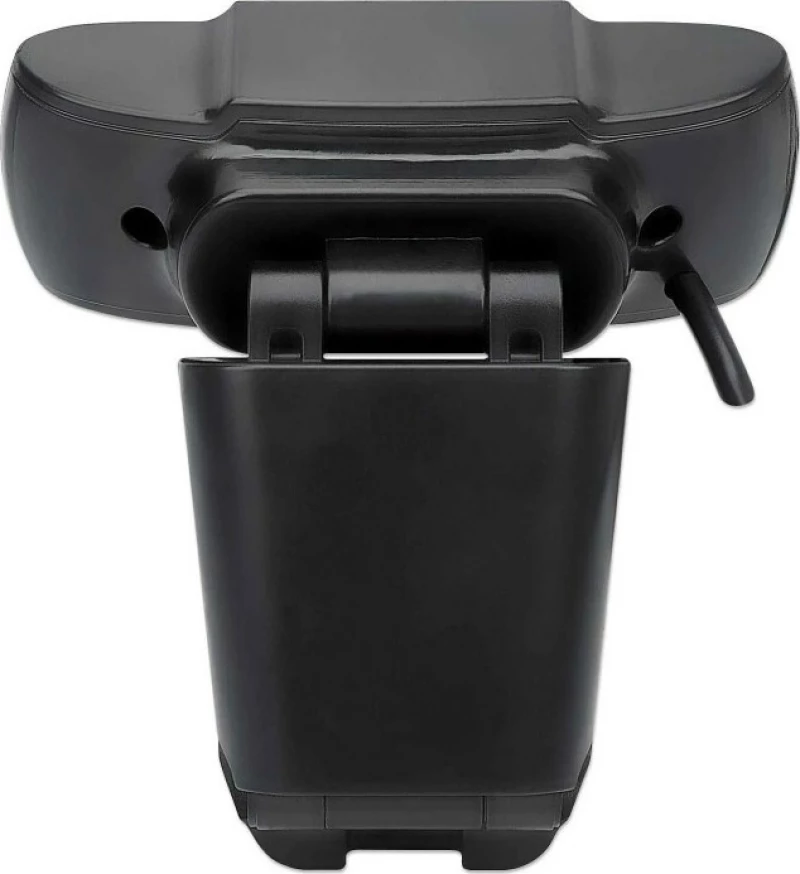 Manhattan 1080p USB Webcam usb with microphone black 462006