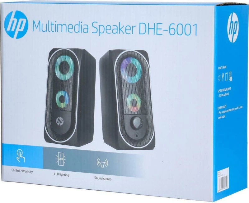 HP DHE-6001 Multimedia Speakers Μαύρο