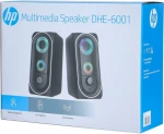 HP DHE-6001 Multimedia Speakers Μαύρο