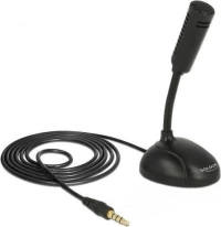 DeLOCK 65872 μικρόφωνο Mobile phone/smartphone microphone Μαύρος (Μαύρο)