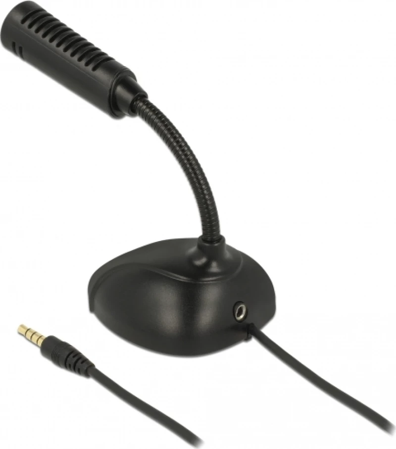 DeLOCK 65872 μικρόφωνο Mobile phone/smartphone microphone Μαύρος (Μαύρο)