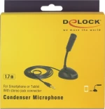 DeLOCK 65872 μικρόφωνο Mobile phone/smartphone microphone Μαύρος (Μαύρο)