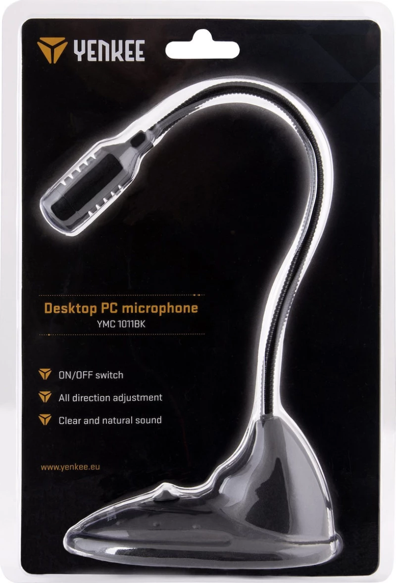 Μικρόφωνο Desktop Yenkee YMC 1011 Black