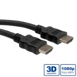 Roline HDMI 1.4 Cable HDMI male - HDMI male 3m Μαύρο